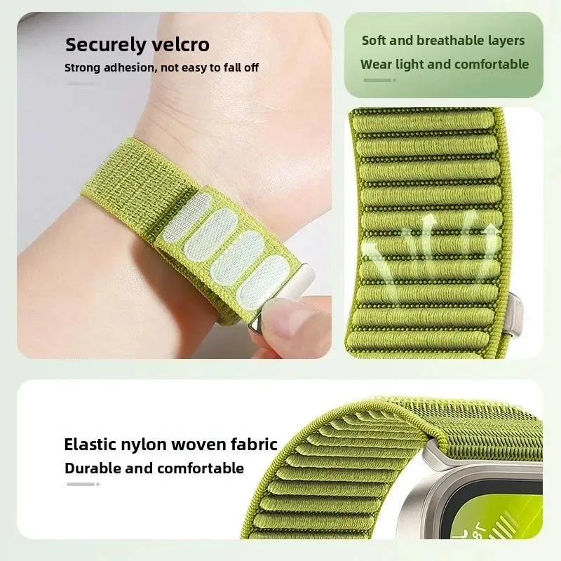 Nylon Strap for Mi Band 10 9 8 Band for Xiaomi Smart Band 8 Strap Miband 8 9 10 Correa Replacement Accessories image 3
