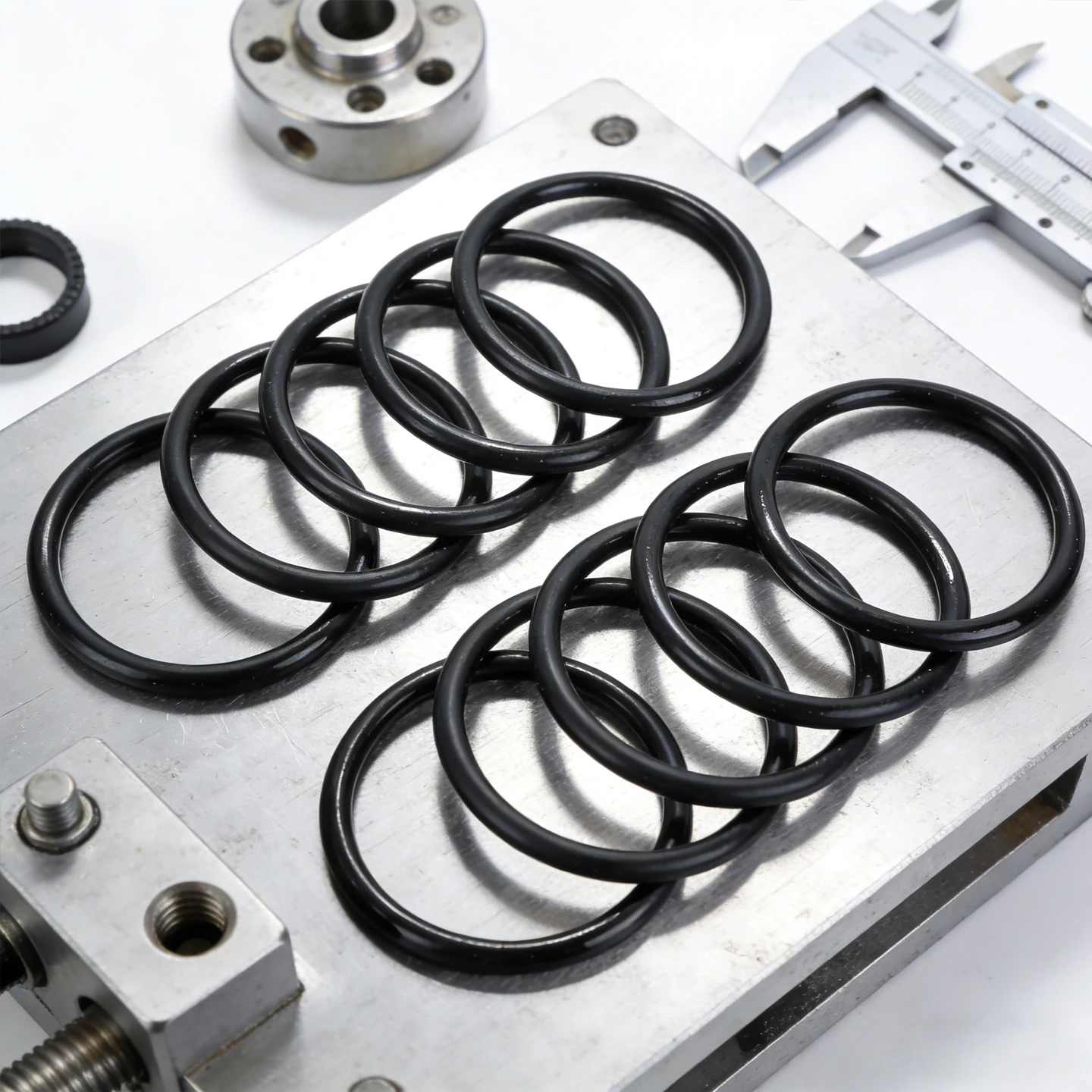 NBR CS1.8/2.65/3.55/5.3mm ID41.2-185mm Rubber Black O-ring Sealing Gasket Waterproof and Wear-resistant Oil Resistant Airtight