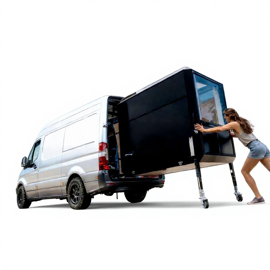 Cheap Camper Van Interior Cargo Van Camper Insert Home for Trips Class C Inrichting Sterreich Camping