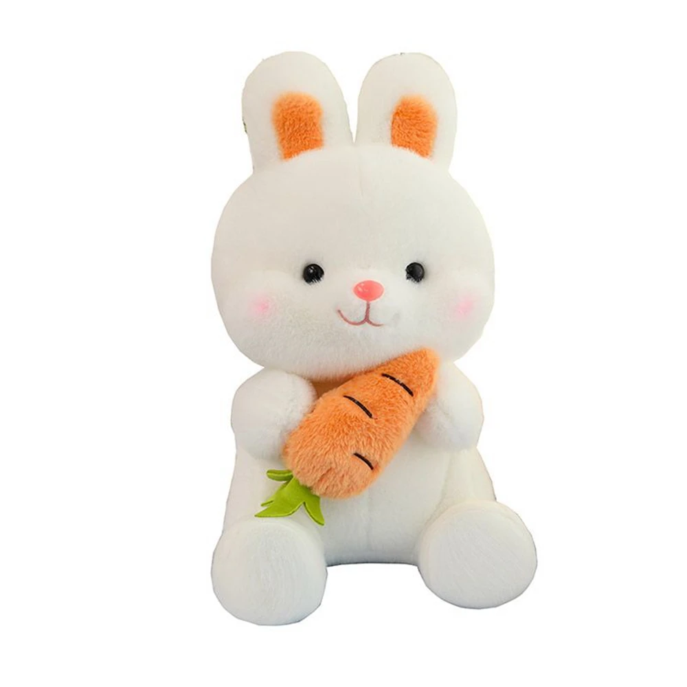 

40CM Radish Rabbit Plush Toy Cute Girl Sleeping Pillow To Soothe Super Soft Bunny Doll To Send Children Birthday Christmas Gift