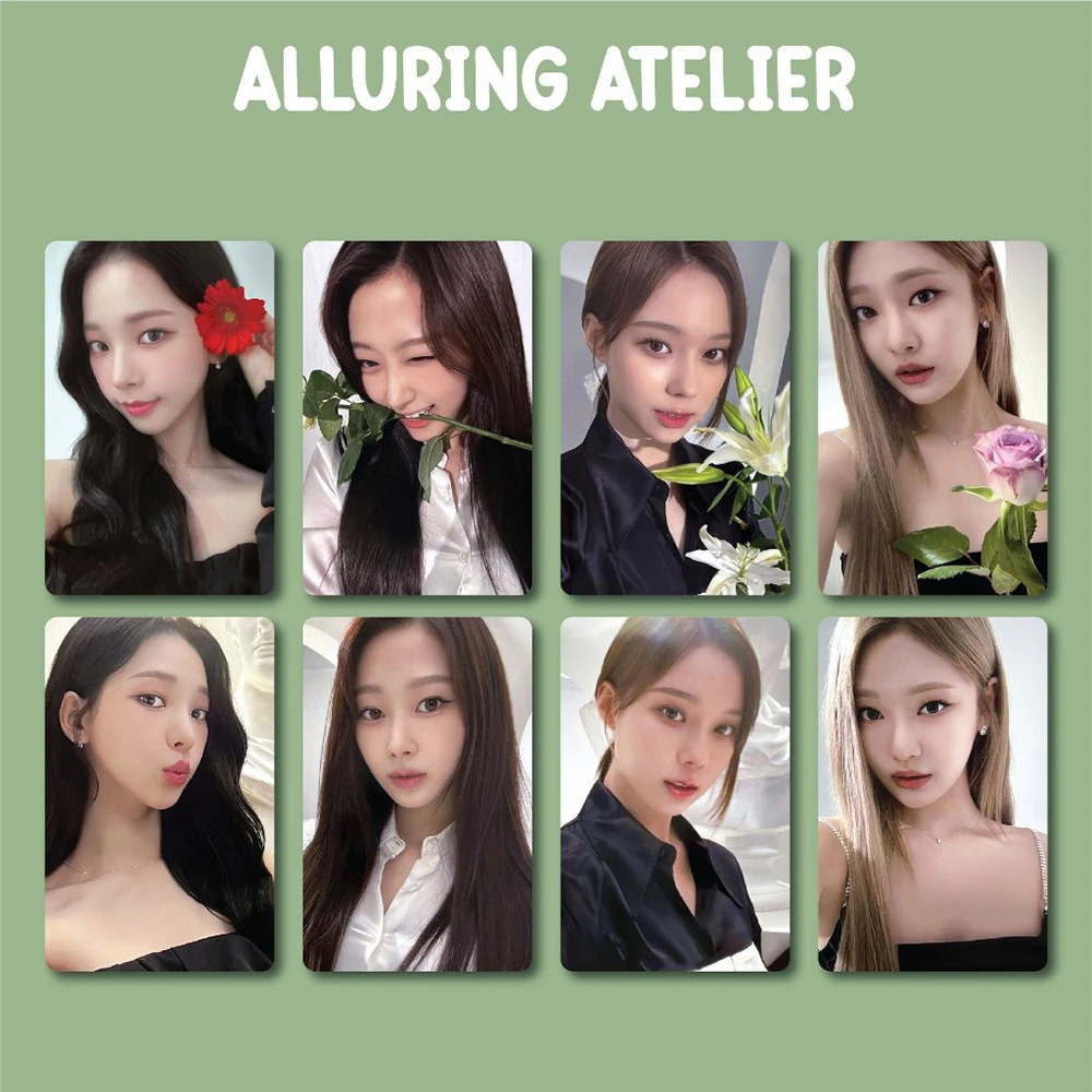 

4Pcs/Set KPOP Armageddon Album Postcard KARINA GISELLE WINTER NINGNING Alluring Atelier Photocard Lomo Cards Fans Collection