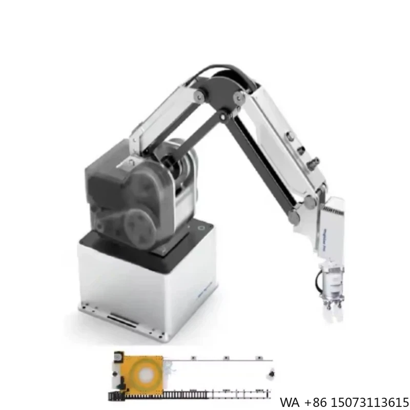 A4-Sized Desktop Collaborative Robot Arm, Space-Saving Industrial Robot with Small Footprint