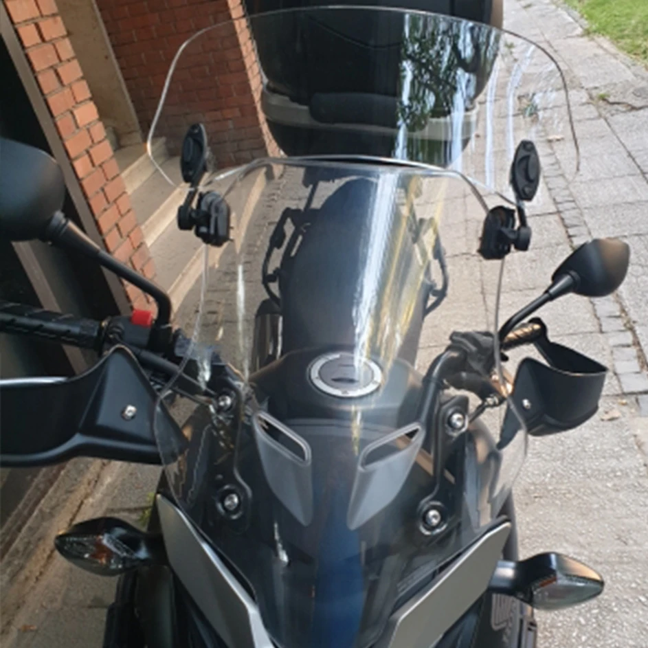 Alerón ajustable para parabrisas delantero de motocicleta, Deflector de parabrisas para GILERA MP3, 125, 400, 300, 125, 250, 500, accesorios