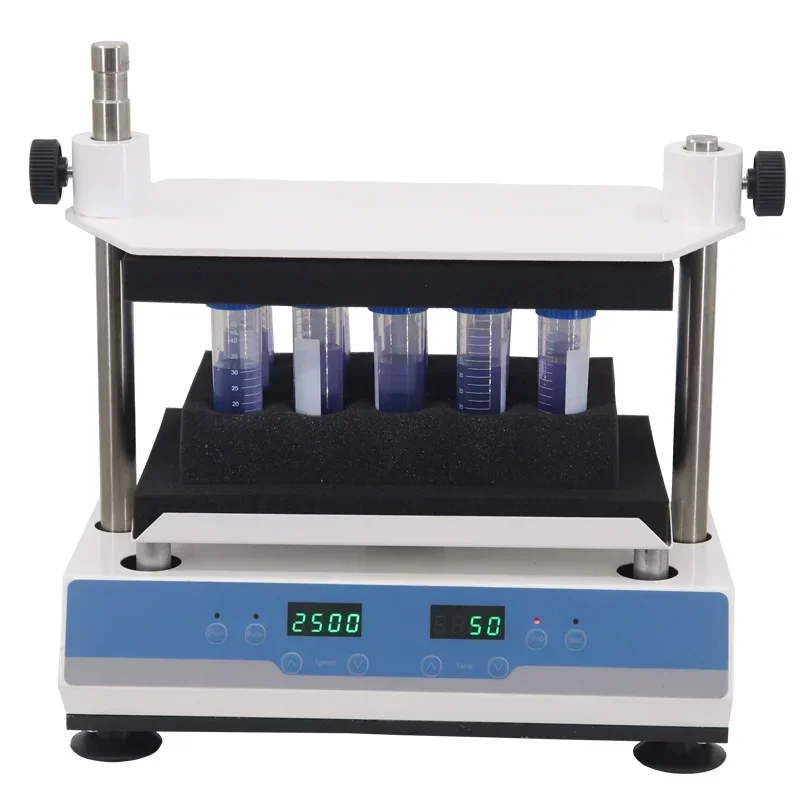 50-Tube Digital Lab Mixer – One-Step Multi-Sample Mixing Solution