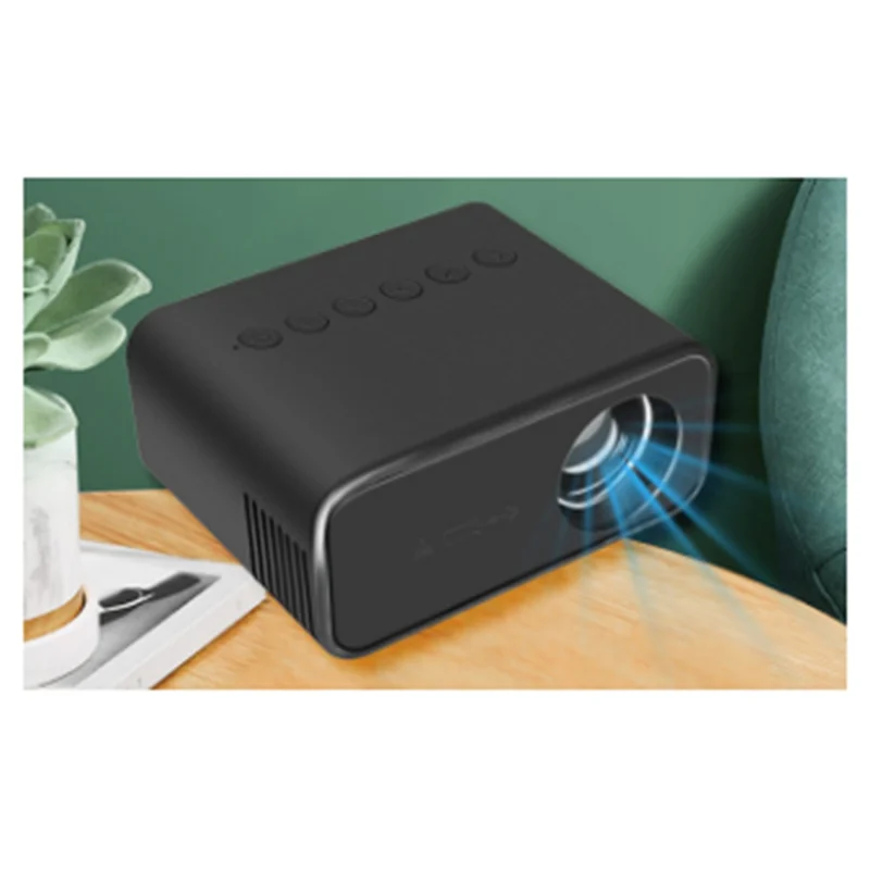 

B50B-мини-проектор Портативный домашний проектор 8K HD проектор для развлечений в помещении, игровой кинотеатр для спальни, детская вилка европейского стандарта