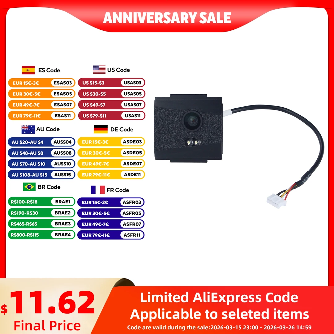 

3D Printing Camera For FLASHFORGE AD5M/AD5MP Camera Kit Easy To Install and Real-time Monitoring High Quality 3D Accessorie