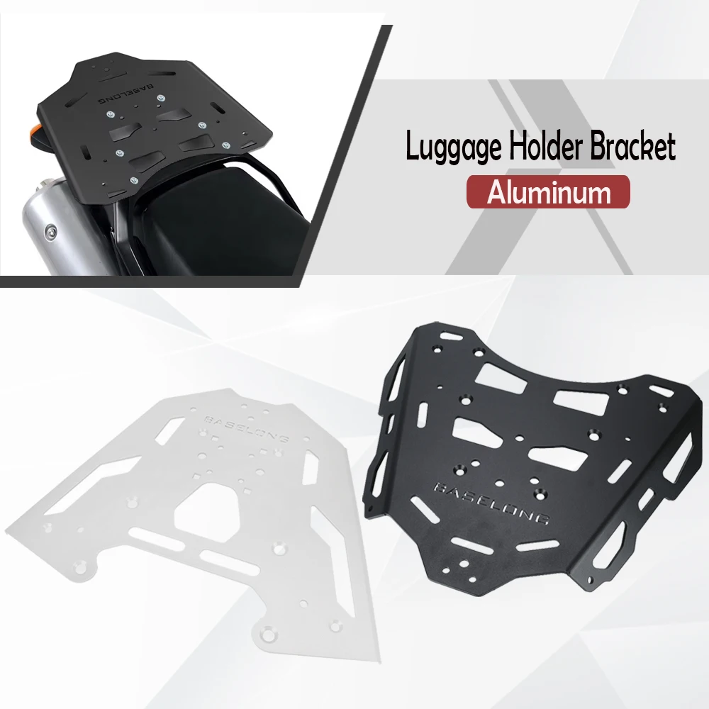 Motorcycle Rear Luggage Rack Carrier Tail Mount Fit FOR BMW R1200GS LC R 1200 GS R1250 GS LC Adventure 2018 2021 2022 2023 2024