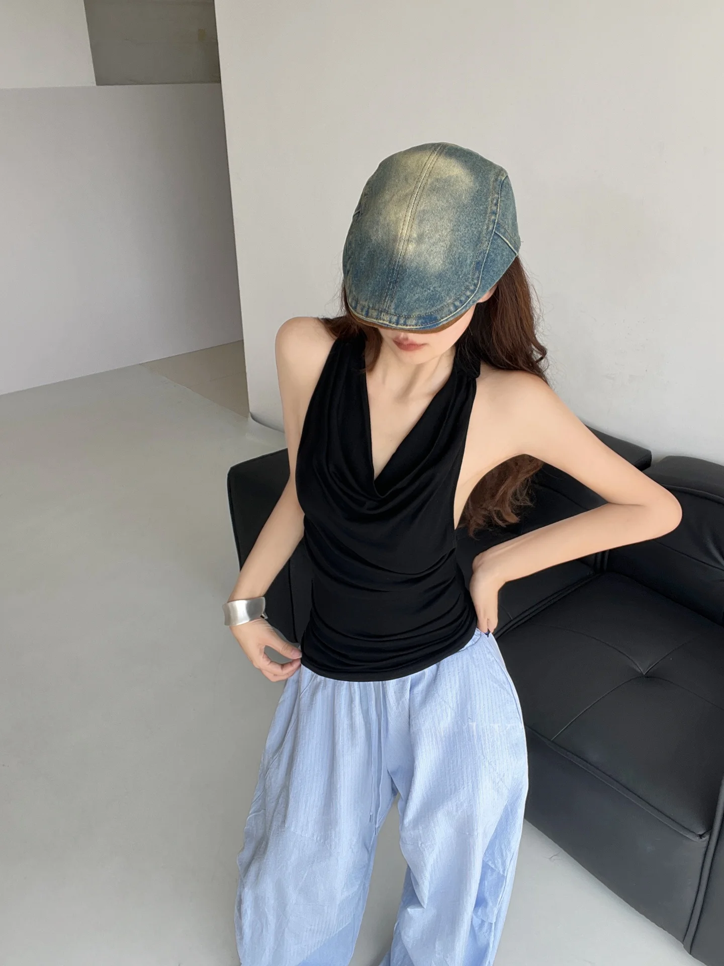 k Romantic Lace Bal Slim Fit ter Ne Women's Tank Top Design Sensation Pure Desire Faion ort Sle Casual Wear