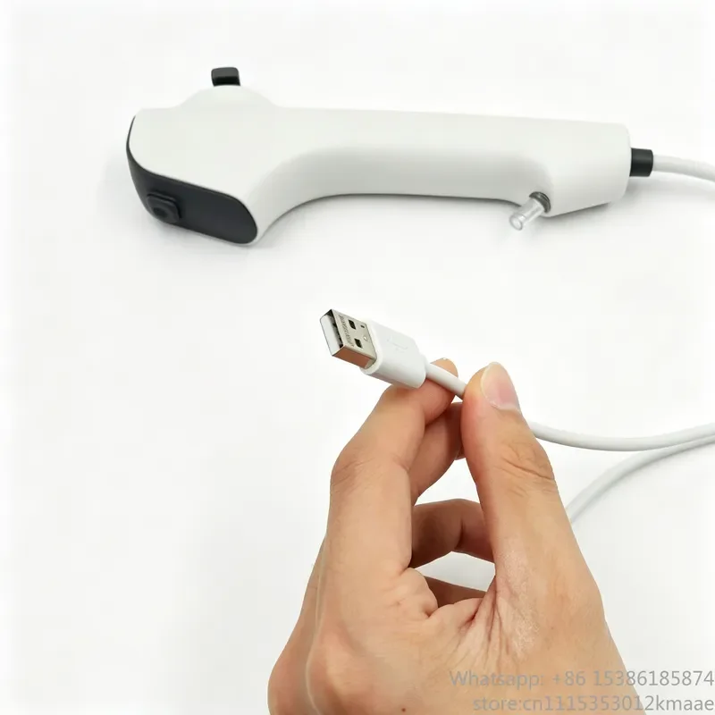 Vequyn Single-Use Digital Flexible Cystoscope with Working Channel and USB Output — Veterinary Urology Endoscope