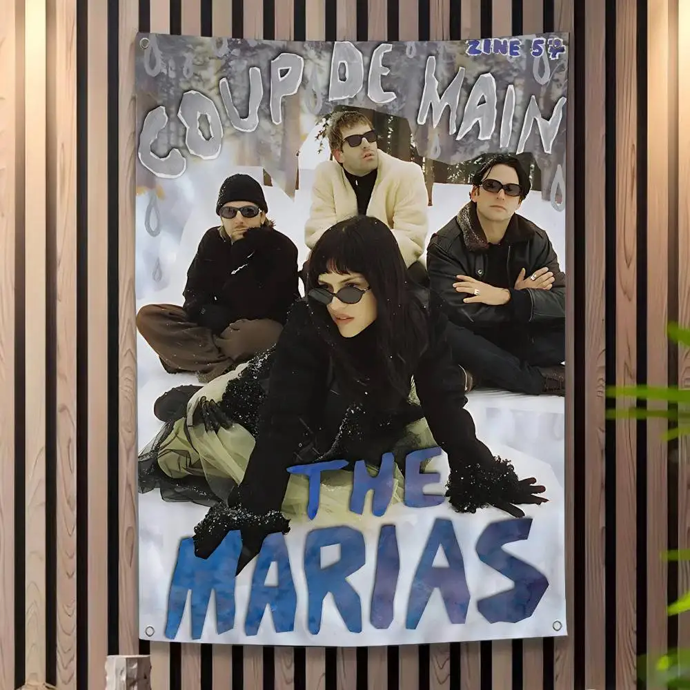 Album Art S-Submarine The Marias High End Quality Banner Printing Artistic Atmosphere Style Camping Flag