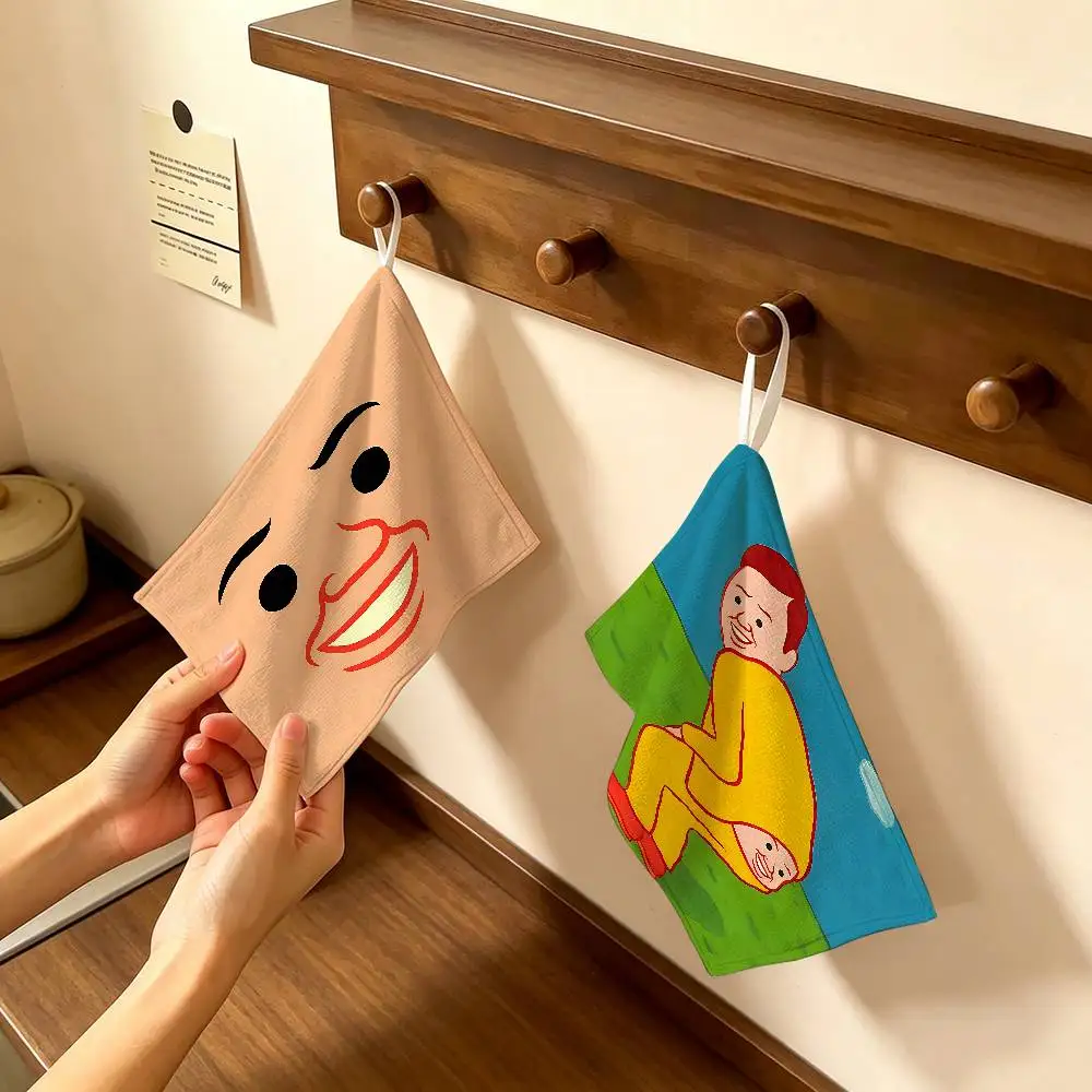 J-Joan Cornella Z-Zonzo Hanging Kitchen Towel, Polyester Cotton Material, Wear Resistant Hand Wiping Towel for Home
