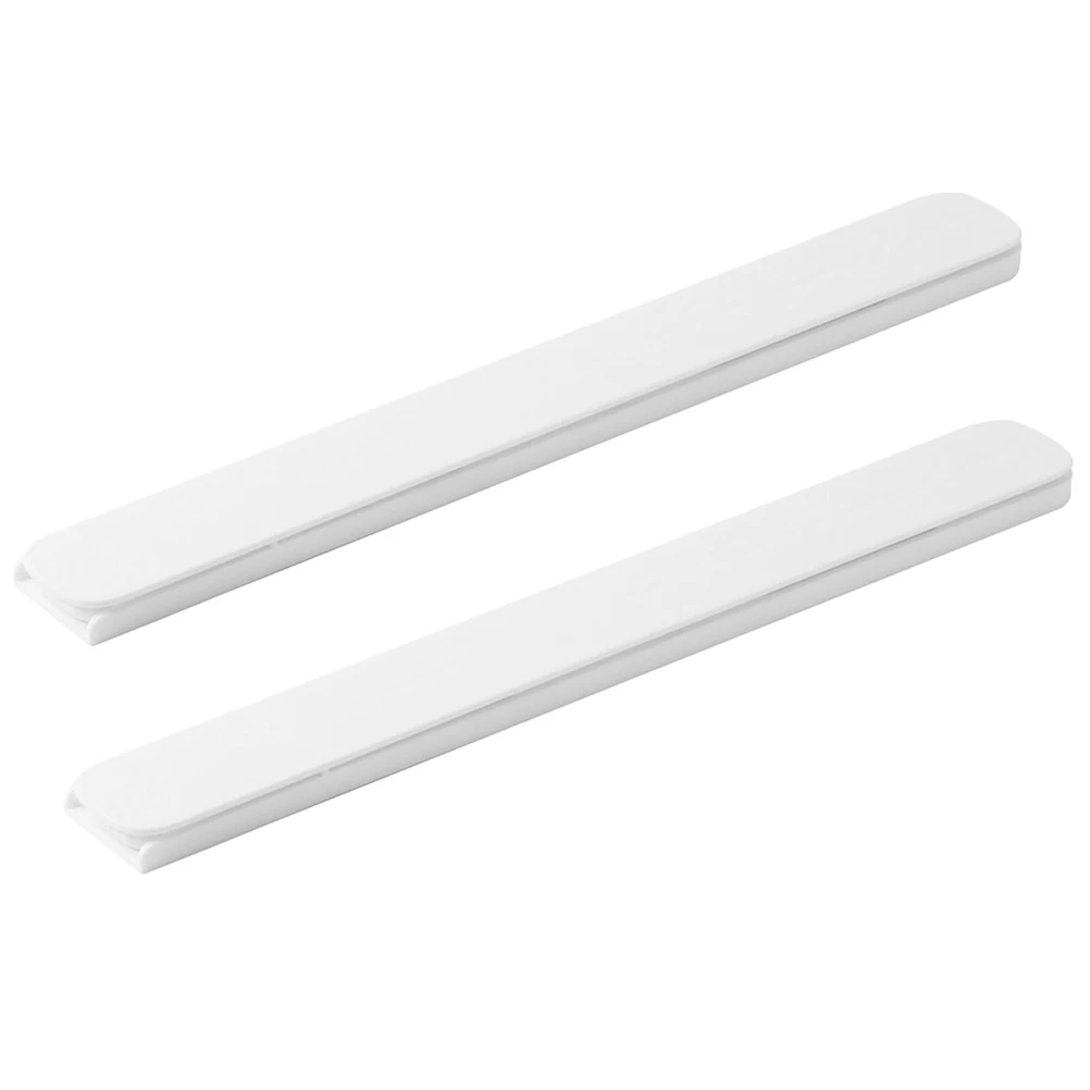 

1 Pair Self-Adhesive Drawer Slides Bottom Mount Heavy Duty Plastic Track For Cabinet Wardrobe Furniture Drawer Slides