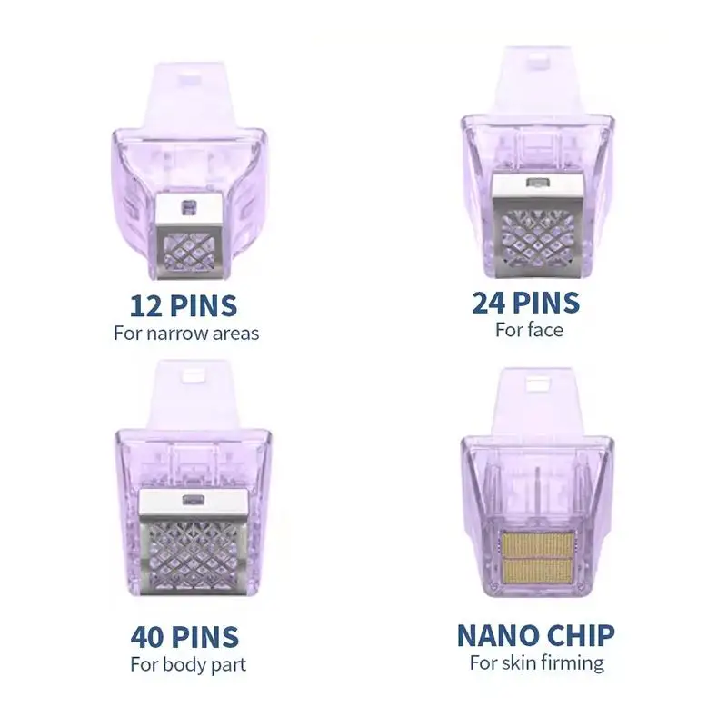 

12/24/40Pin Nano Chip Cartridges, Gold Plating, Non-refillable, Insulated Ink - Engineered for Facial Elevation.