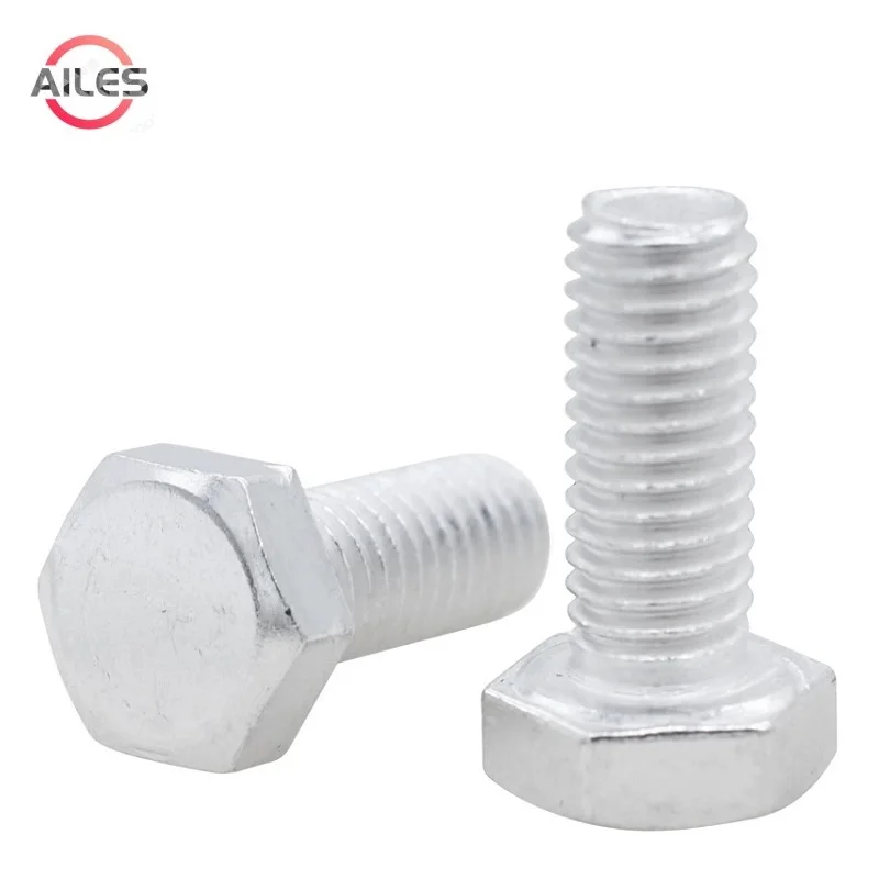 6061 Aluminum Alloy Outer Hex Head Cap Head Screws M3 M4 M5 M6 M8 M10 M12 Aluminum Hex Bolts