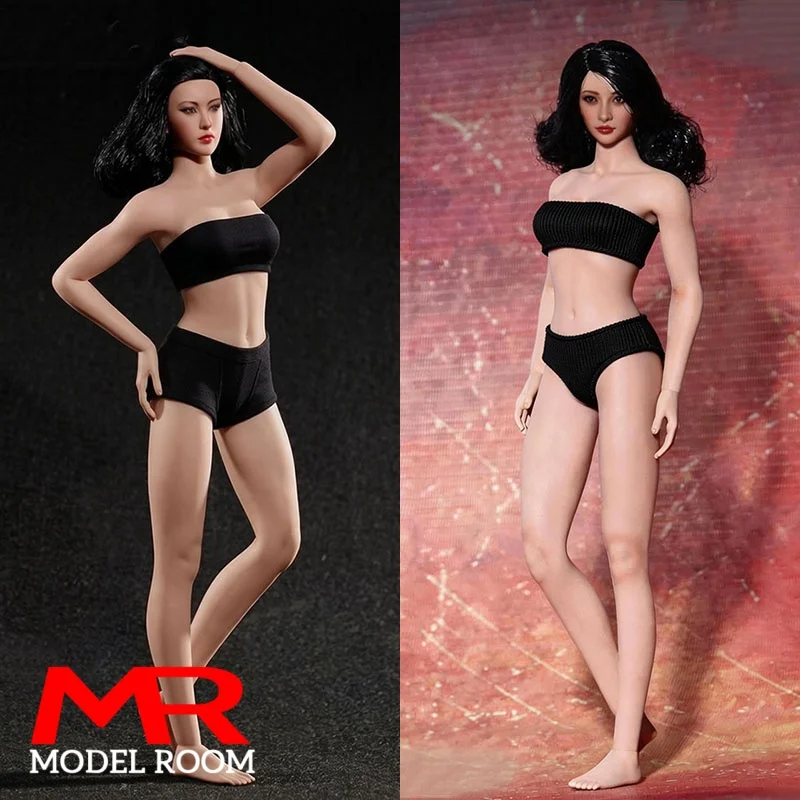 

Phicen S16A S17B 1/6 Scale Female Seamless Body TBLeague TBL 12'' Soldier Medium Breast Super Flexible Action Figure Body Doll