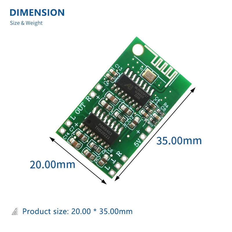 CA-8469 5V Bluetooth Amplifier Module PAM8403 Amplifier+CA-6928 5.0 Bluetooth D