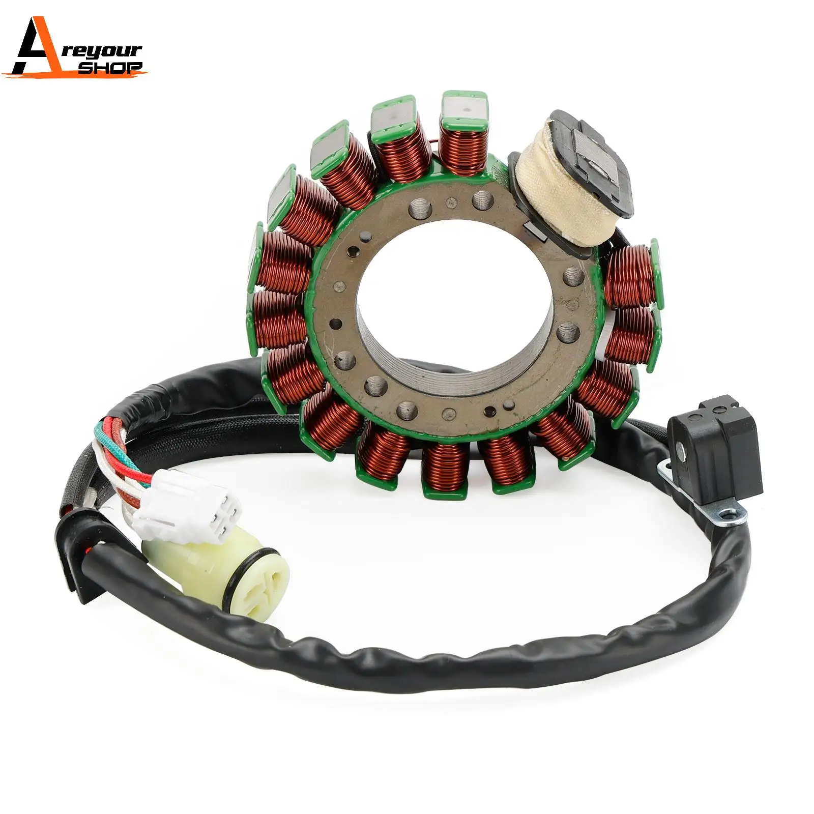 Areyourshop MAGNETO STATOR GENERATOR ASSY FOR YAMAMA ATV KODIAK 400 YFM400FW 4x4 1999