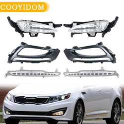 LED Halogen Fog Light For Kia Optima 2011 2012 2013 Passenger Clear Lens With Bulb Fog Light Assembly 922022T010 KI2593124