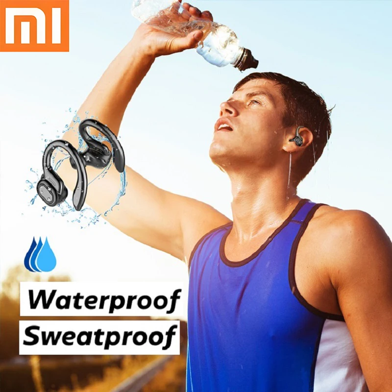 XIAOMI Bluetooth Earbuds Wireless Earphones S730 Sport EarHook 9D Hifi Stereo Sound Waterproof Headphones In Ear With Micphone