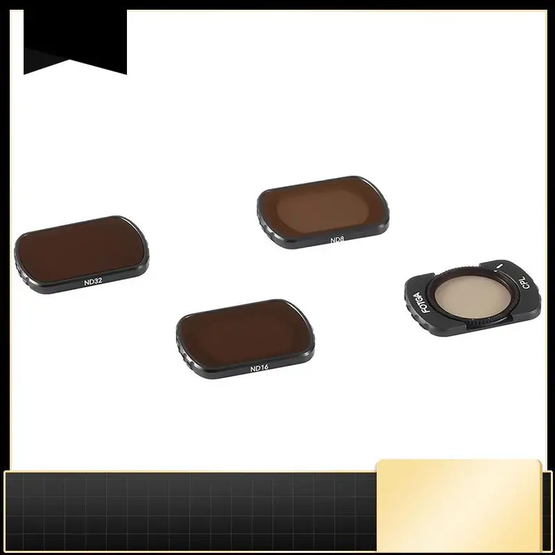 

N33R-FOTGA Camera Lens Filter For DJI Osmo Pocket 3 ND Filter Set CPL Polarizers Flexible Lenses Accessories