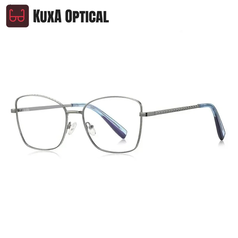 

XUKA Design Women's Anti-Blue Light New Fashion Personalized Butterfly Simple Reading Glasses Customizable Prescription PFD3