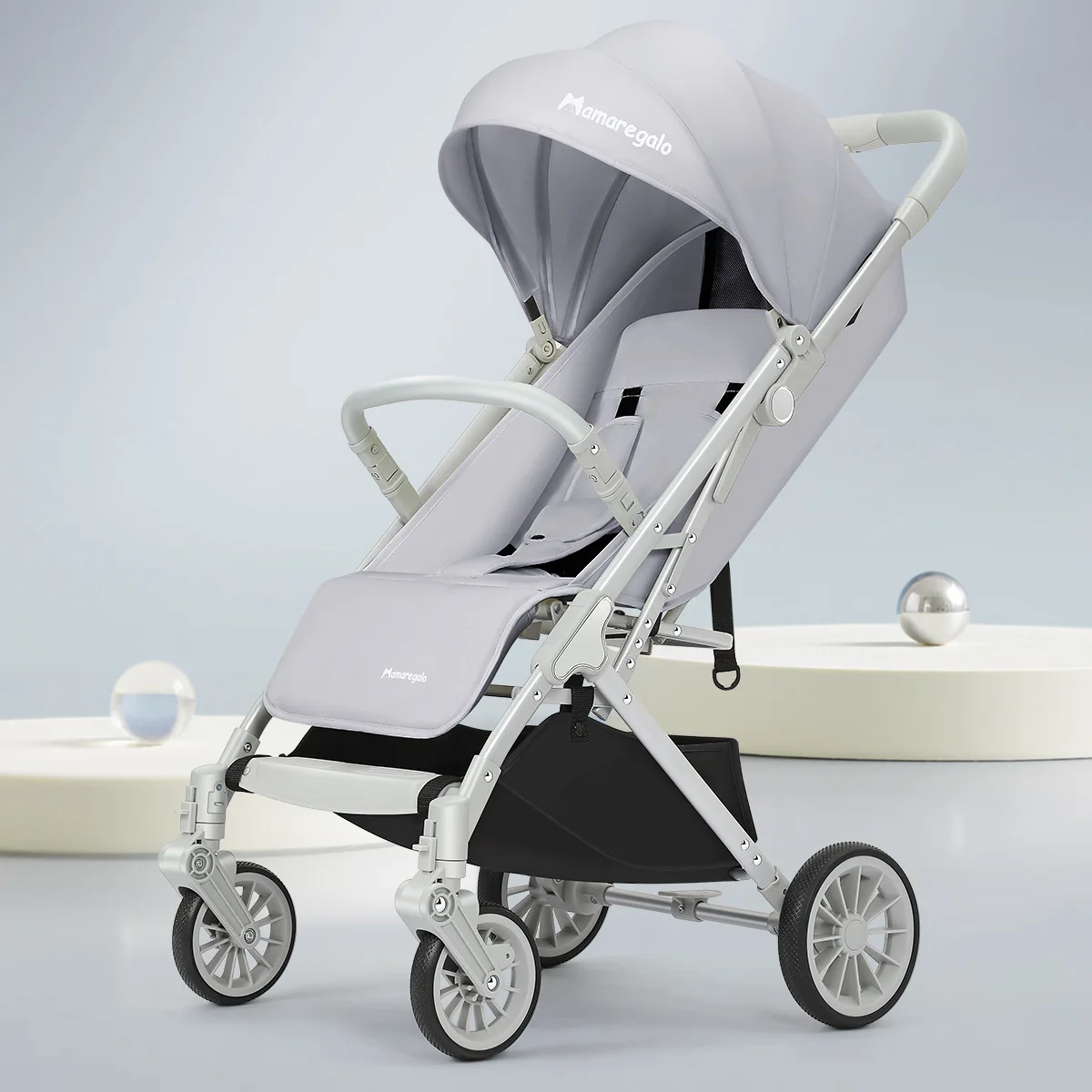 

Folding Lightweight Baby Stroller for Children Can Be Retracted with Three Fold Great Tool for Walking Children