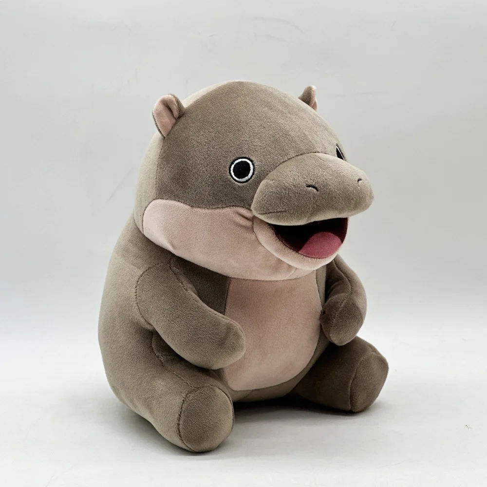 Novo bebê bonito hippos moo deng brinquedo de pelúcia hipopótamo plushie kawaii influenciador animal macio recheado travesseiro boneca para crianças presente
