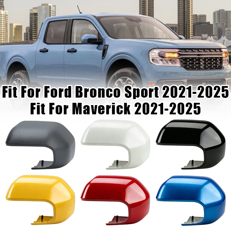 Car Accessories Cover Mirror Rearview Mirror Housing For Ford Bronco Sport Maverick 2021 2022 2023 2024 2025 Replace Mirror
