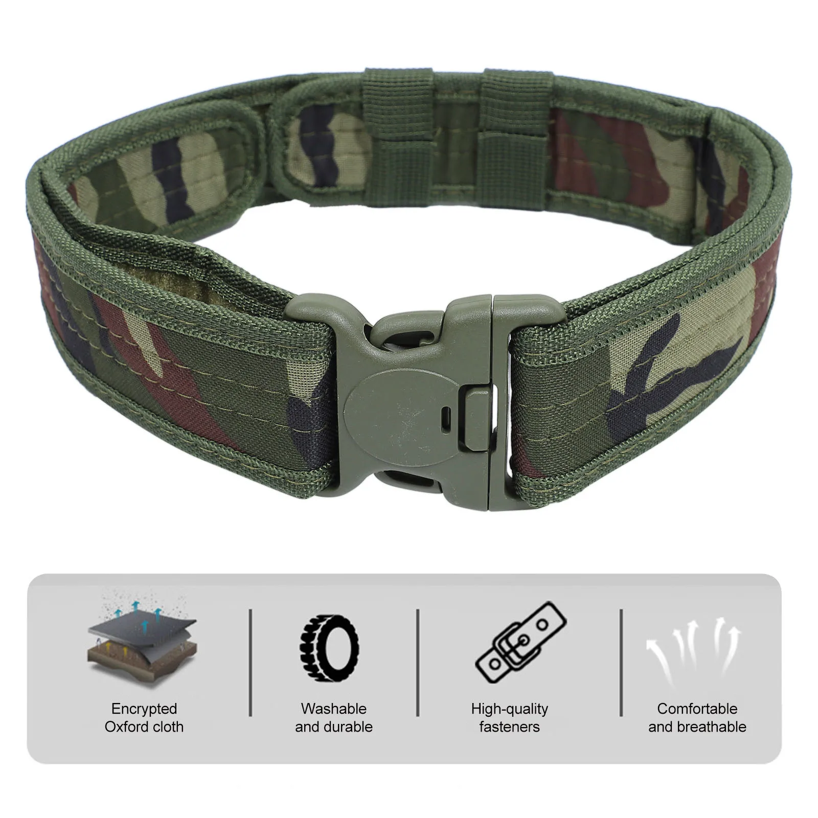 

Outdoor Camping Mountaineering Belt High Load Capacity Lightweight Durable Breathable Quick-Dry for Hiking Hunting