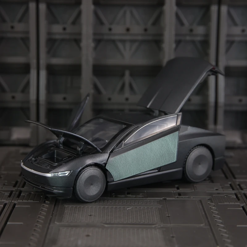 

1:32 Alloy car model ornaments collection, children's gifts, doors and engine hood, trunk can be opened, rebound toys
