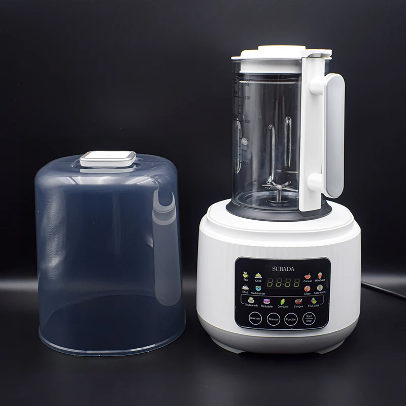 Macchina per il latte di noci multifunzionale Macchina per il latte di soia personalizzata in acciaio inossidabile Base per piante di latte di soia di mandorle Piccolo elettrodomestico da cucina