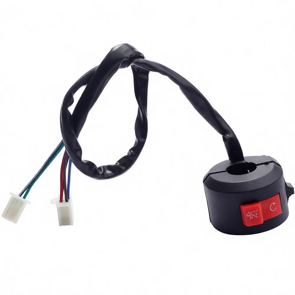 8 Pin Steering Handlebar Switch Starter Kill Headlight Toggle For ATV Motorcycle Maintenance Items For 50cc 150cc Machines