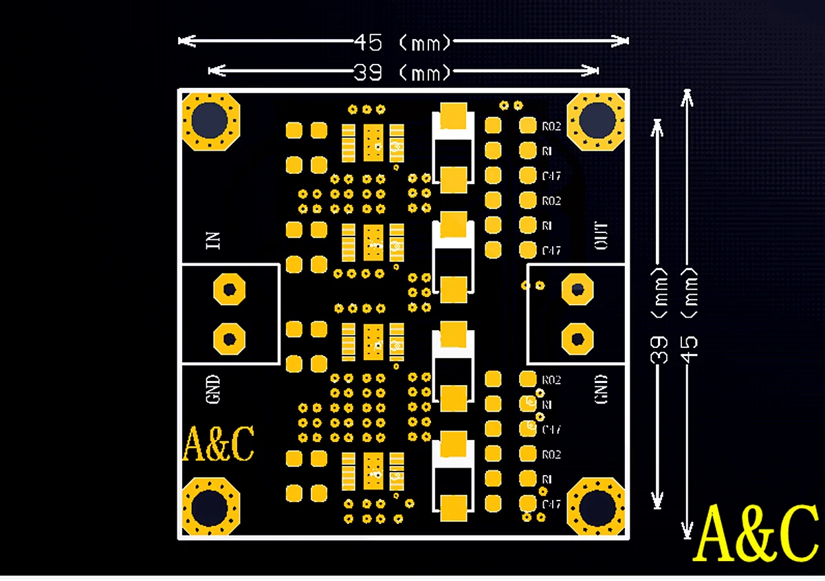 ใหม่4 Parallel 2A 6 Parallel 3A 10ขนาน5A LT3045 Low Noise Linear แหล่งจ่ายไฟโมดูล