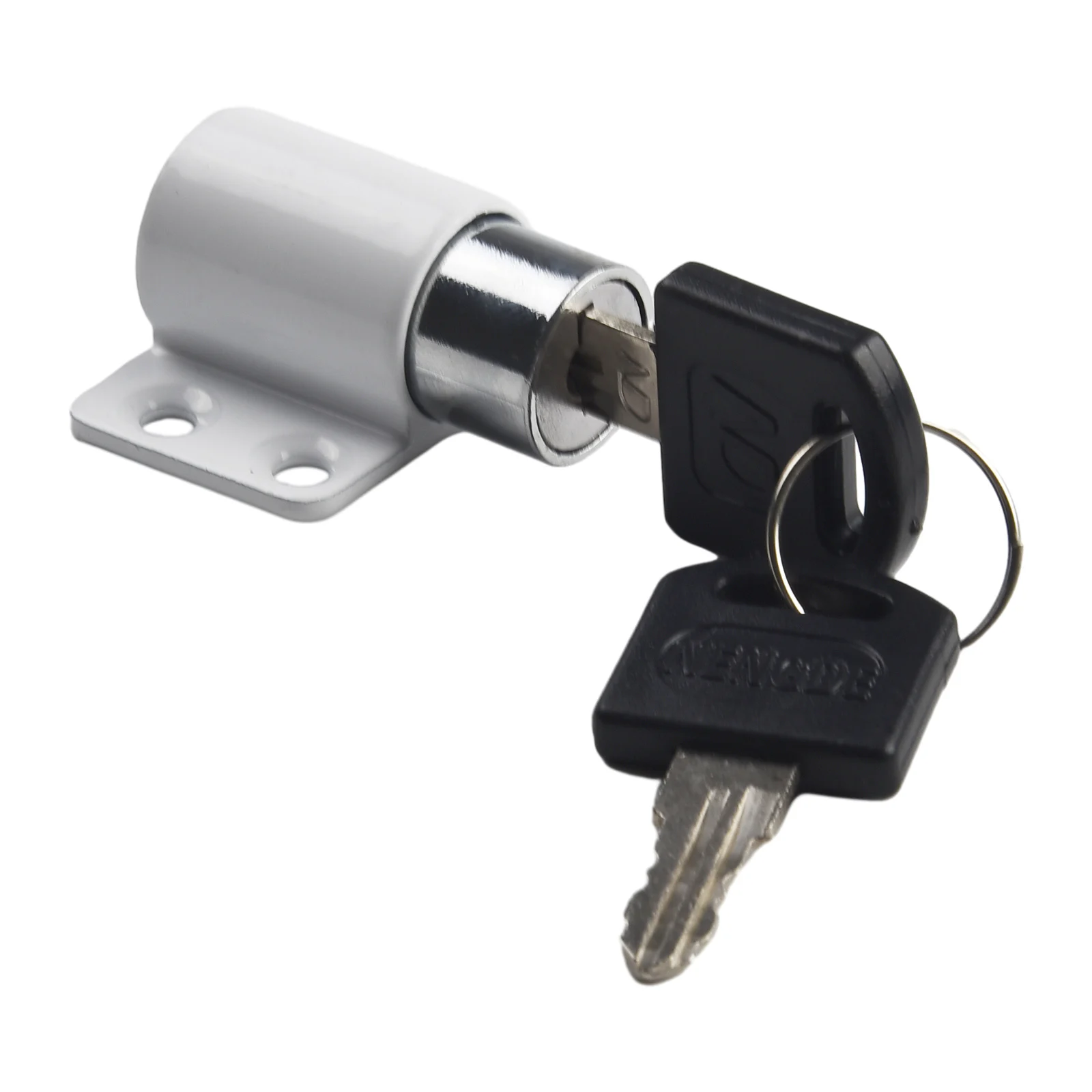 Aluminum Sliding Sash Lock for Residential Security Applications Compatible with Standard Sliding Hinged and Sash Door Types