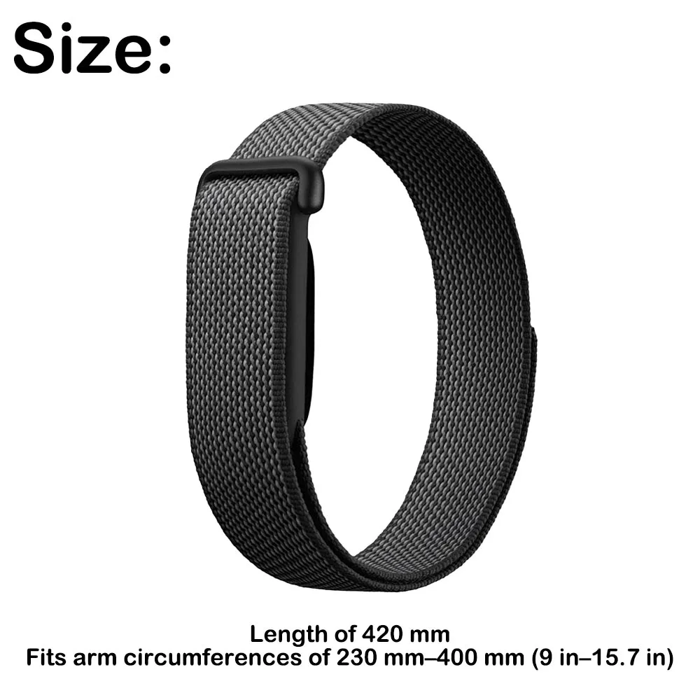 Bizepsband-Armband für Google Fitbit Air, Nylon-Armband/Handgelenksband, Fitness-Tracker-Ersatzband für Google Fitbit Air – Detail 6