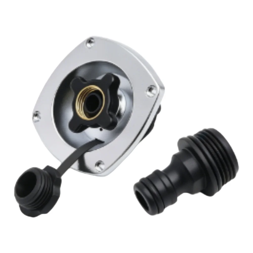 Trailer Water Supply Brass Check Valve High-strength Plastic Non-leaded Brass 1 2 NPT Male Outlet Pressure Regulating
