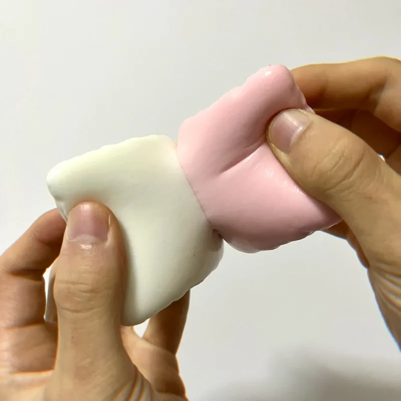 Oreiller chat mignon Squishy à montée lente, jouet sensoriel ASMR, soulagement du stress pour l'anxiété, tdah, autisme, cadeau pour enfants et adultes