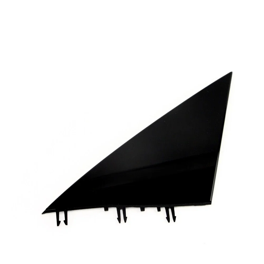 

New Triangular Plate 1495632-00-B For Rearview Mirror Left Side Quick Installation Gloss Black For Tesla Model Y