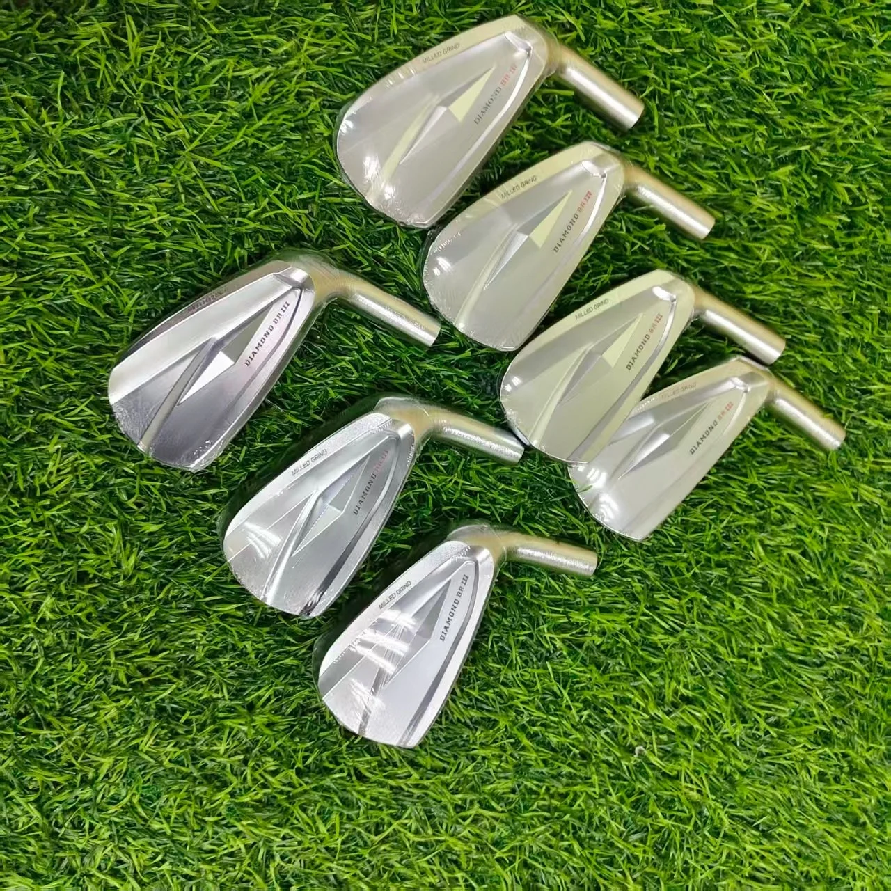 2025 ZOD Silver/Irons 4.5.6.7.8.9.P, 7Pcs with Shaft and Grips, S20C, Soft Iron Forged, 2025 Golf Clubs, 7Pcs