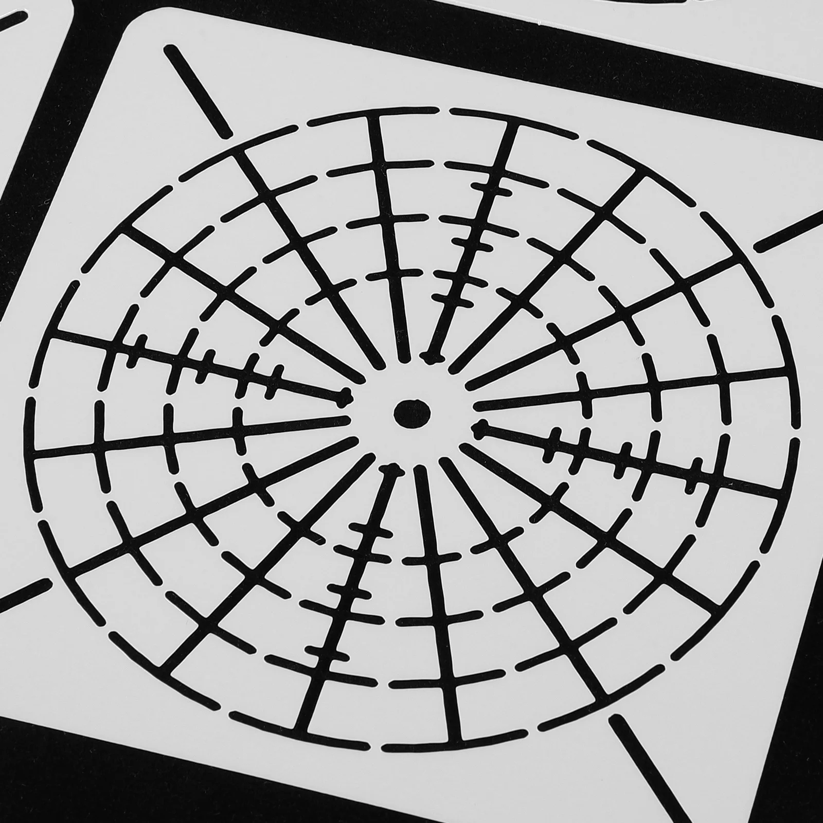 Delicate conveniente Dot Stencils, Modelos DIY, Abastecimento