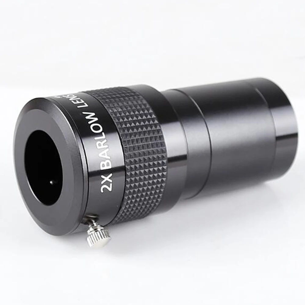 Angeleyes Telescope Accessories 2 Inches M42 Metal 2X Extender 2X Barlow Lens Thread Barlow Mirror Lens
