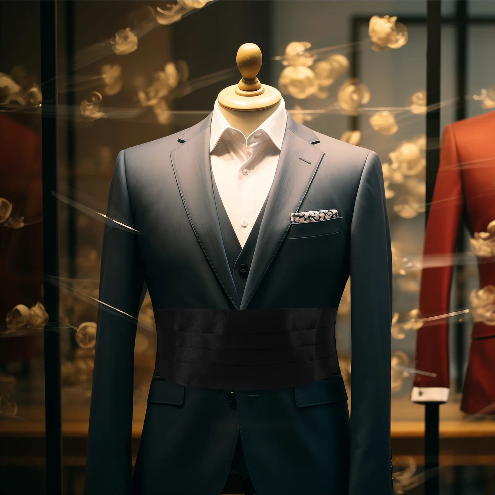 Черный пояс для жениха, пояс для смокинга, пояс-корсет, свадебные ремни для жениха, стильный дизайн, железная ткань