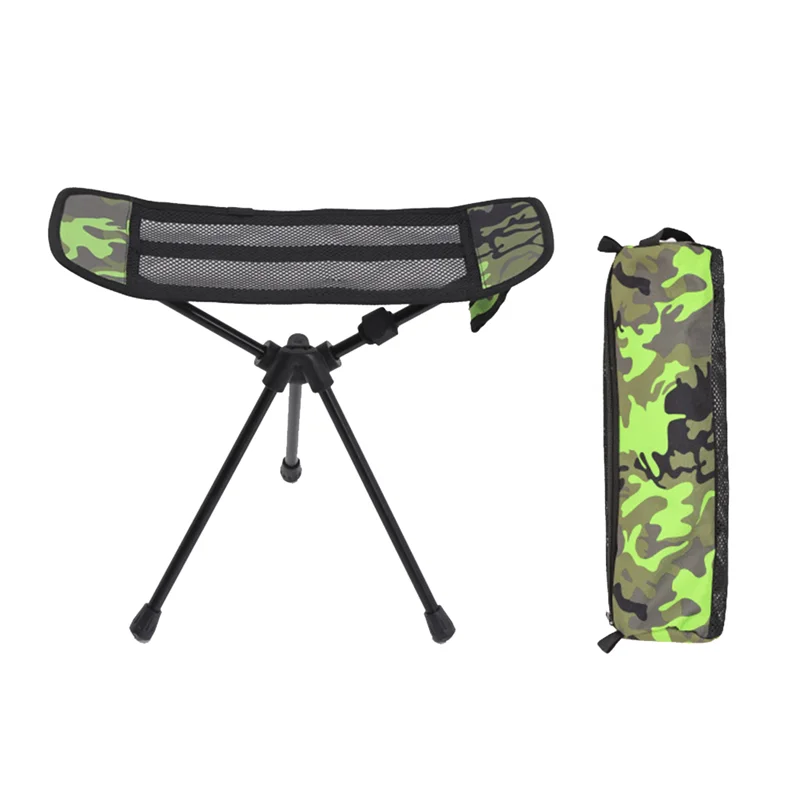 ABVL-كرسي الصيد شبكة الربط كرسي الصيد القابل للطي مسند القدمين التخييم مسند القدمين التخييم التنزه نزهة مقعد #3