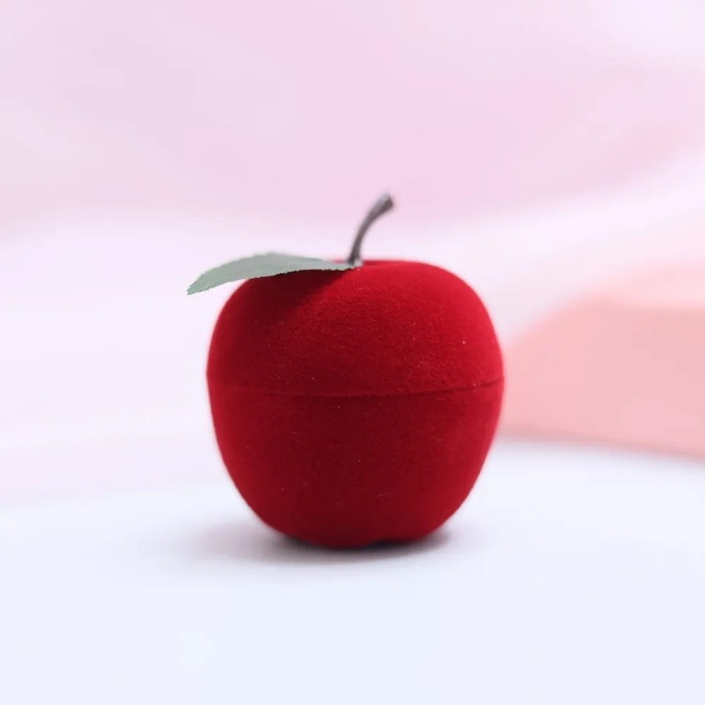 

Хранение, анти-столкновение, органайзер для ожерелья с вишней, ананас, клубника, фрукты, коробка для колец, виноград, оранжевый флокированный шкатулка для драгоценностей, подарки