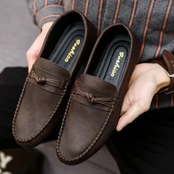 Men's Shoes 2024 Mens Moccasins Comfortable Slip-on Driving Shoes Fashion Men Casual Shoes Summer Versatile Zapatos Para Hombres