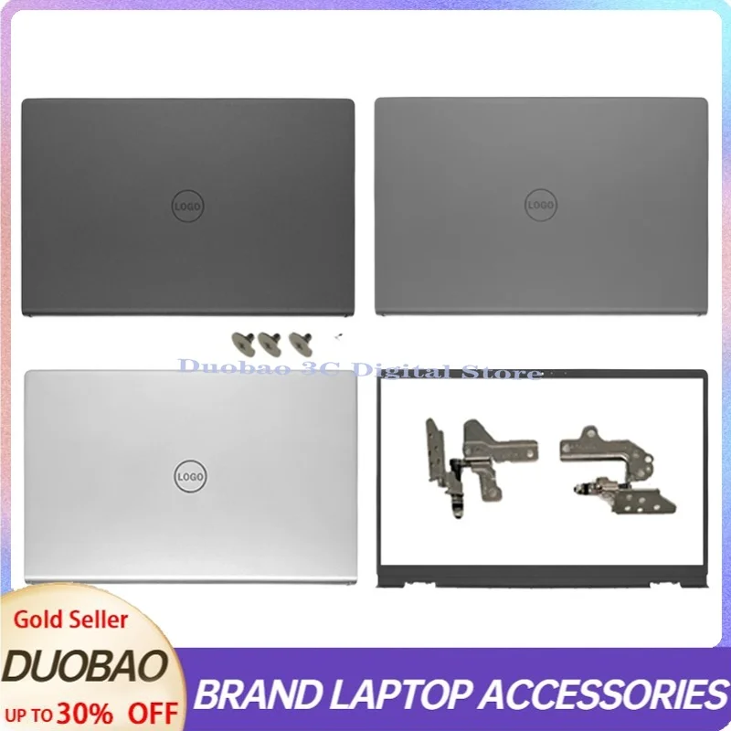 

New For Dell Inspiron 15 3510 3511 3515 3520 3521 Rear Lid TOP Case Laptop LCD Back Cover 0T4MT1 DDM9D 0WPN8 Bezel Hinges 09WC73