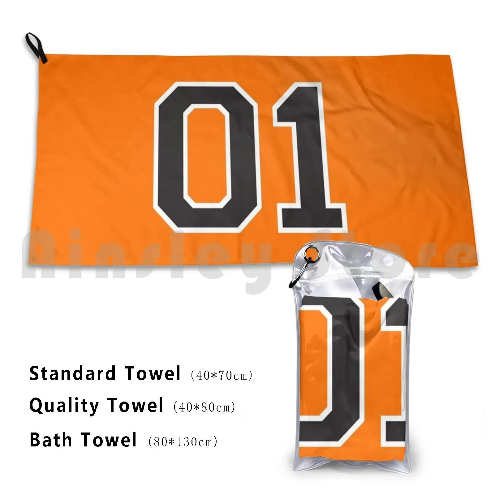 Oh! One Beach Towel Quick Dry Quality Towel General Lee 01 Charger Mopar Tv Retro