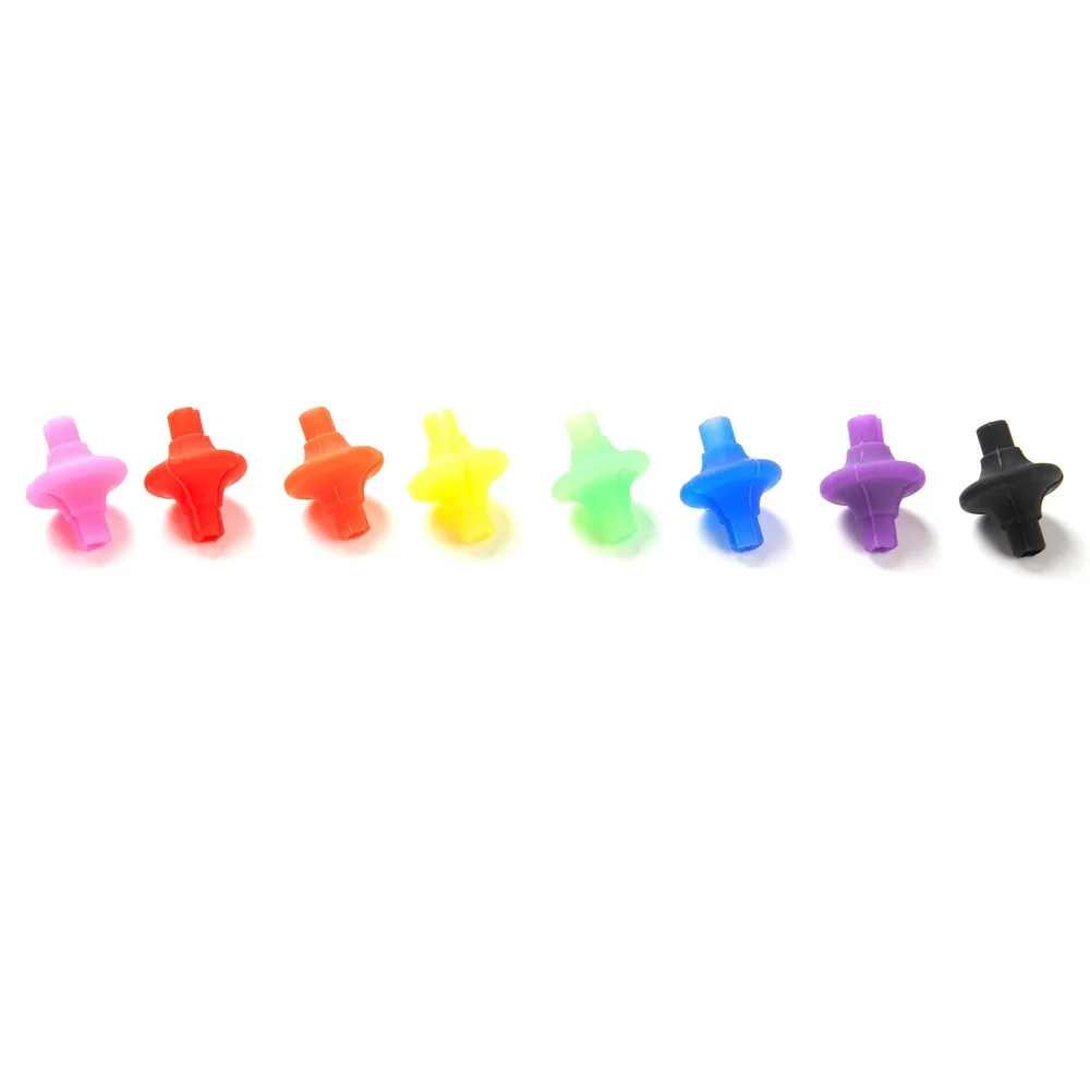 Archery Lip Bead Arrow Nock Positioning Bead Bowstring Clip for Outdoor Archery Practice 8 Color