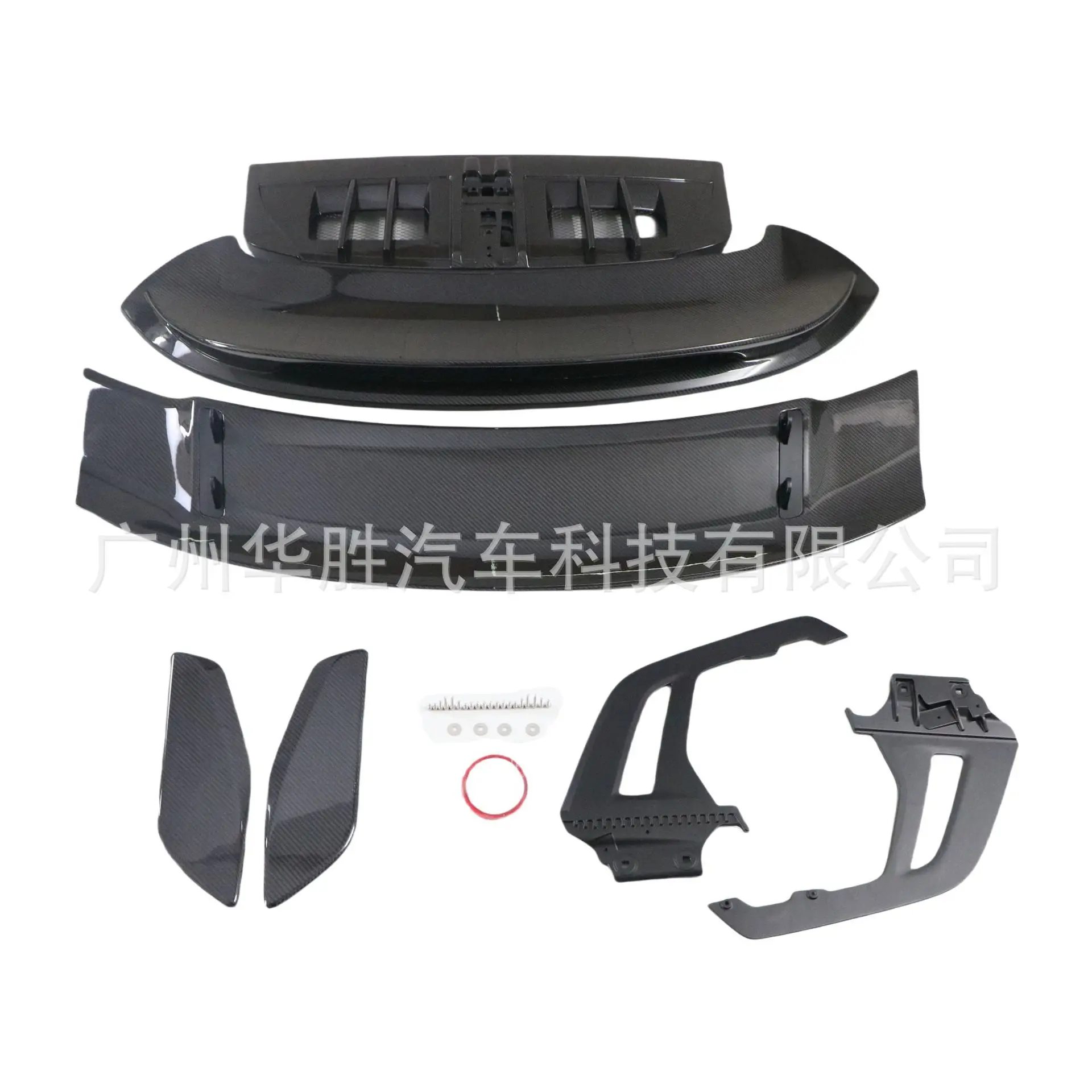 

Suitable for Porsche 911 992 to GT3 real dry carbon spoiler carbon fiber tail dry carbon tail with base