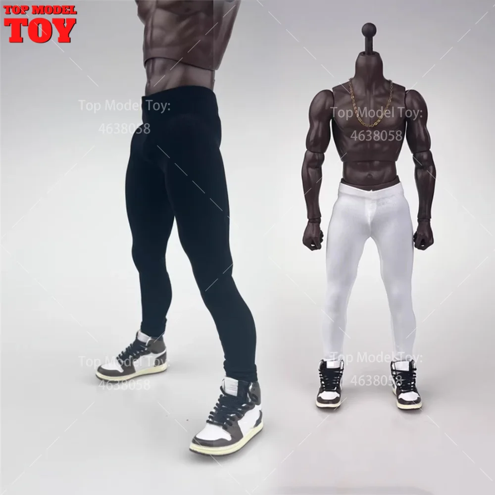 NCCTOYS CCN6006 1/6 Skala Obcisłe Spodnie Fitness Podstawowe Klasyczne Elastyczne Ubrania Model Pasuje do 12'' Męskiej Figurki Żołnierza Lalki